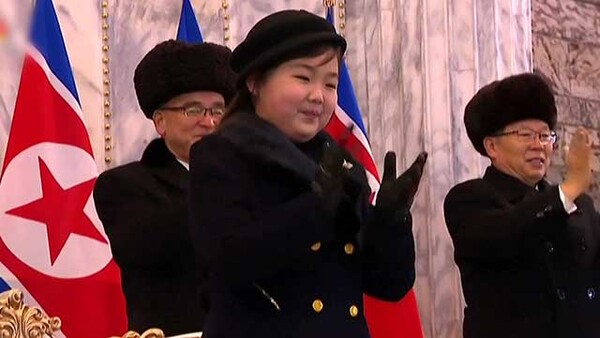 김정은 북한 국무위원장의 딸 김주애