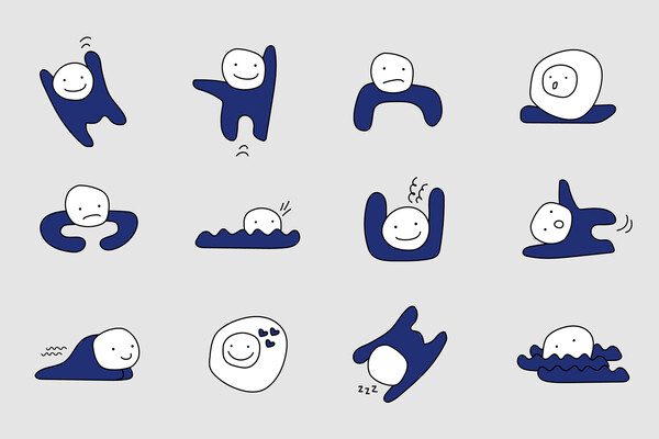 코오롱글로벌의 신규 캐릭터 ‘꼬물꼬물 하늘이’ 이미지. 사진 제공=코오롱글로벌.