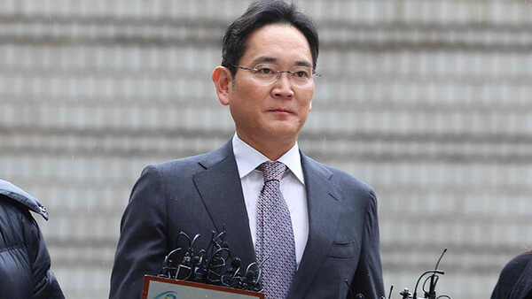 법정 향하는 이재용 삼성전자 회장 [사진제공=연합뉴스]