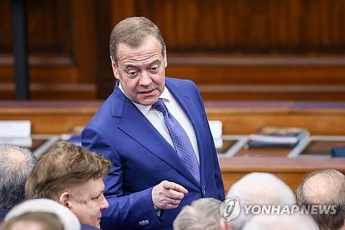 ▲블라디미르 푸틴 러시아 대통령 측근 드미트리 메드베데프 러시아 국가안보회의  부의장 [사진제공=연합뉴스]