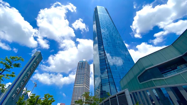 부산국제금융센터에 위치한 한국남부발전 전경 [사진제공=한국남부발전]