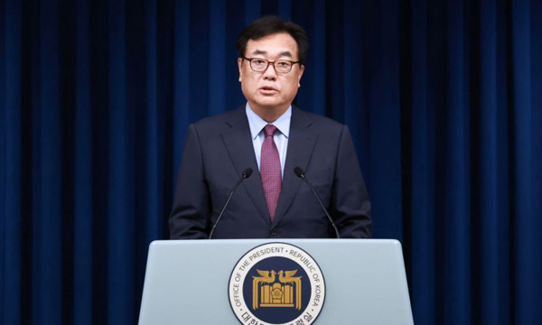 정진석 대통령 비서실장(연합뉴스)