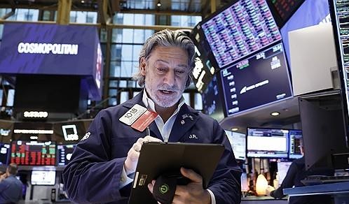 ▲미국 뉴욕 소재 뉴욕증권거래소(NYSE) 트레이더 [UPI 연합뉴스 자료사진]