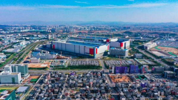 평택 고덕산업단지 내 삼성반도체 공장 [연합뉴스]