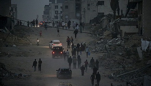 중동 이스라엘-팔레스타인 가자 분쟁 지역 [연합뉴스]