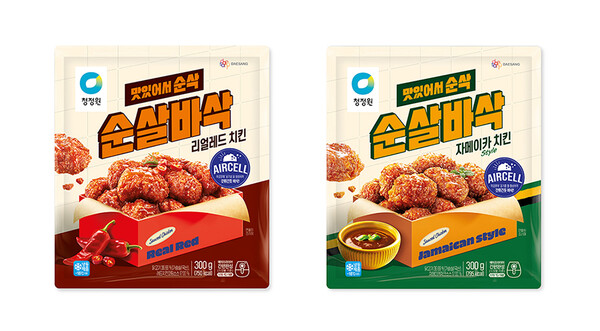 신제품 '순살바삭치킨' 2종 [사진=대상]