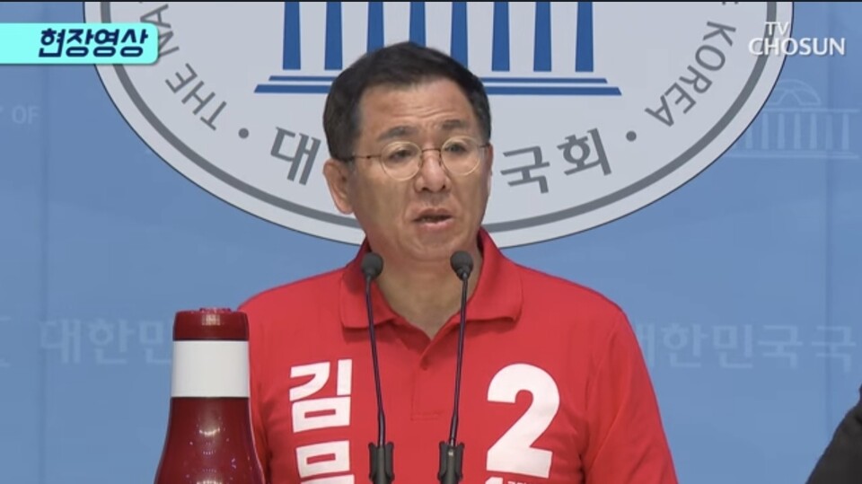 국민의힘 이상휘 의원, "이재명 '종북 본능', 대북 굴종적 사고" 비판하며 "고발하겠다"고 밝혀/ 출처=TV조선