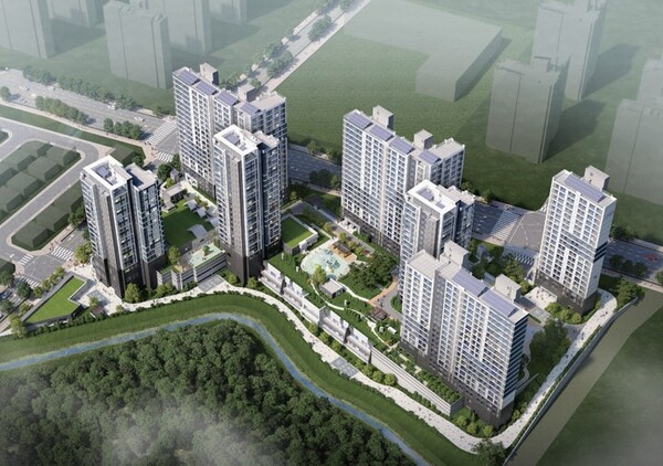 경기도 과천시 갈현동 과천지식정보타운 S7블록에 공급되는 ‘과천그랑레브데시앙’ 조감도.