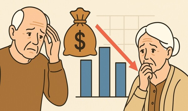 퇴직연금이 노후 소득 보장을 하기 힘들다는 분석이 나와 근본적인 체질 개선이 시급하다는 진단이다. @연합뉴스