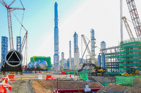 에쓰오일 샤힌 프로젝트 공사 현장 [에쓰오일]