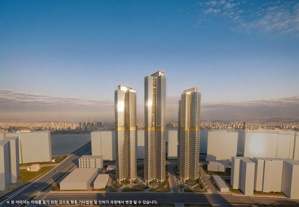 이촌1구역 재건축 조감도 [사진=용산구]