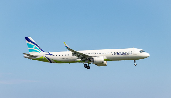 에어부산 A321neo 항공기 [사진=에어부산]