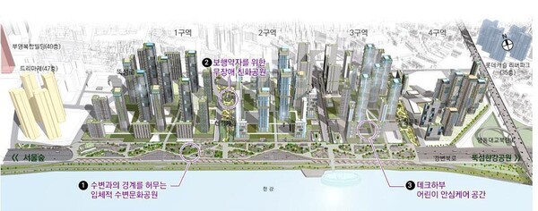 성수전략정비구역 재개발 조감도 [이미지=서울시]