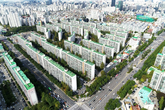 서울 강남구 대치동 은마아파트 전경