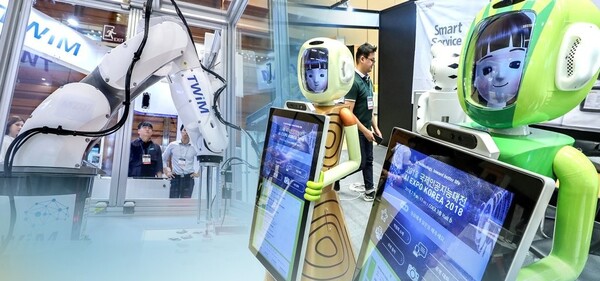 로봇주는 최근 정책 수혜주로 부상하며 등락을 반복하고 있다. @연합뉴스