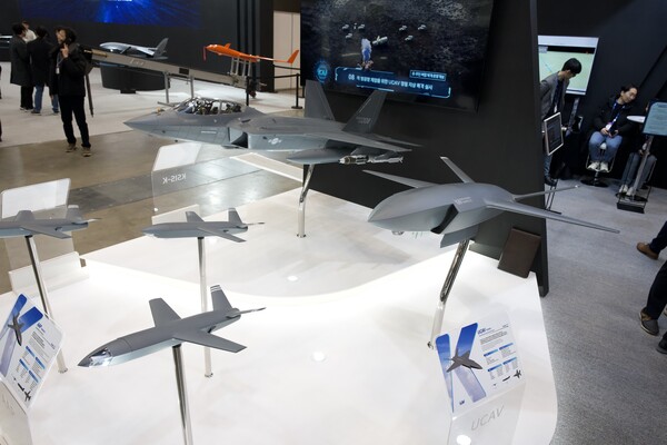 2025 DSK(드론쇼코리아)에 전시된 NACS [사진제공=KAI]