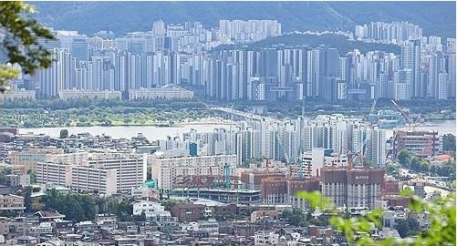 서울 시내 아파트 전경 ＠연합뉴스