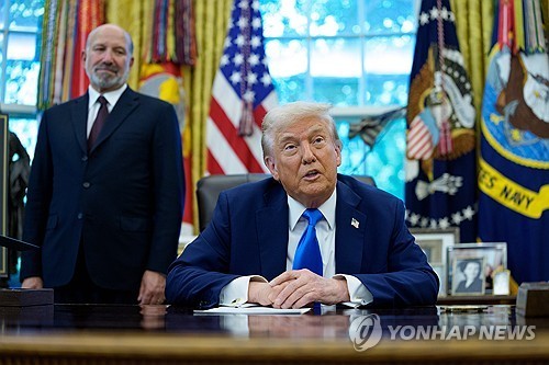 트럼프 대통령 [사진제공=연합뉴스]