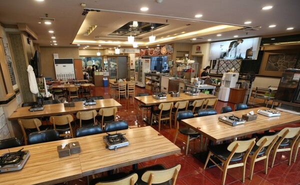 ▲텅 빈 식당 [사진=연합뉴스]