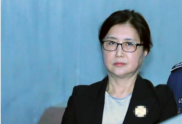 국정농단 사건으로 2016년 11월부터 수감돼 있는 최서원(개명 전 최순실)씨. 연합뉴스