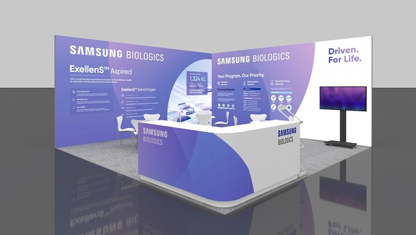 BIX 2025 삼성바이오로직스 부스 이미지. 사진 제공=삼성바이오로직스.