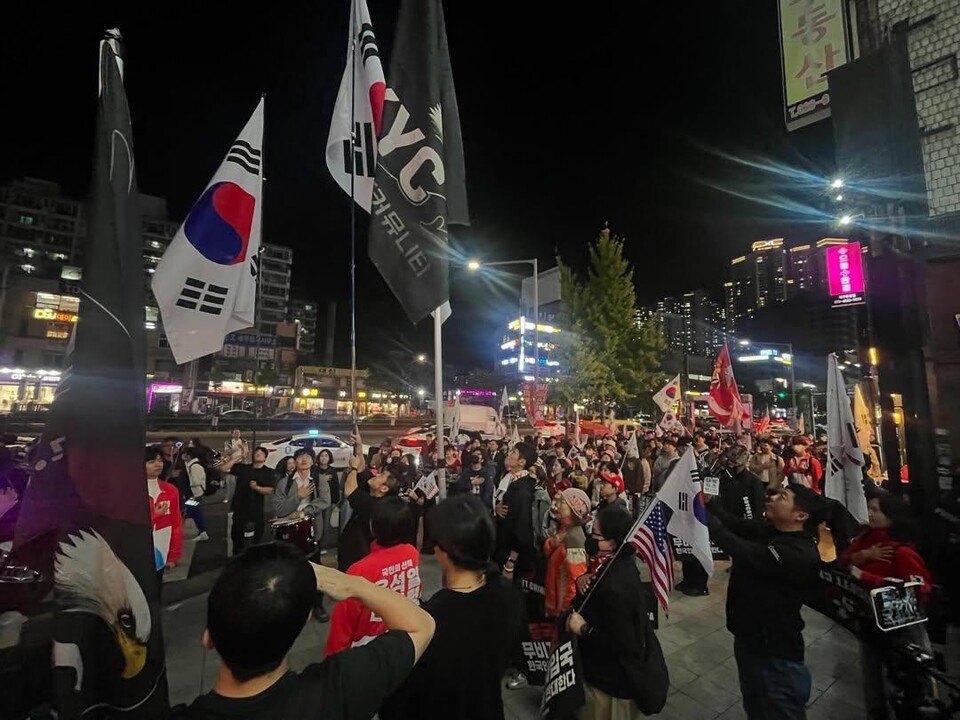 보수 결집 '최고조'... "정치보복 중단하라!" 서울-영남-호남 전 지역서 동시다발 집회 열렸다/ 출처=SNS캡쳐