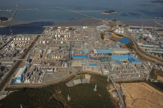 충남 대산산단 전경