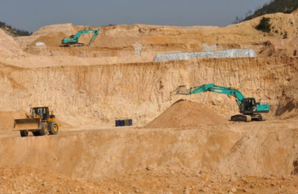 중국 장시성 희토류 광산 @연합뉴스