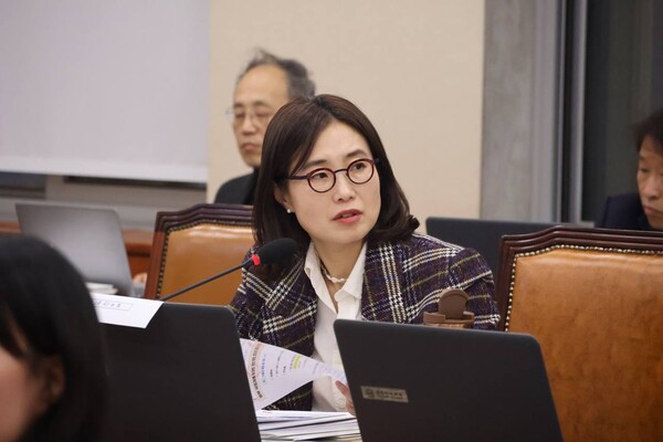 국정감사 현장에서 발언하는 김소희 국민의힘 의원 [사진제공=김소희의원실]