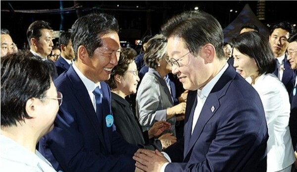 이재명 대통령과 정청래 더불어민주당 대표 @연합뉴스