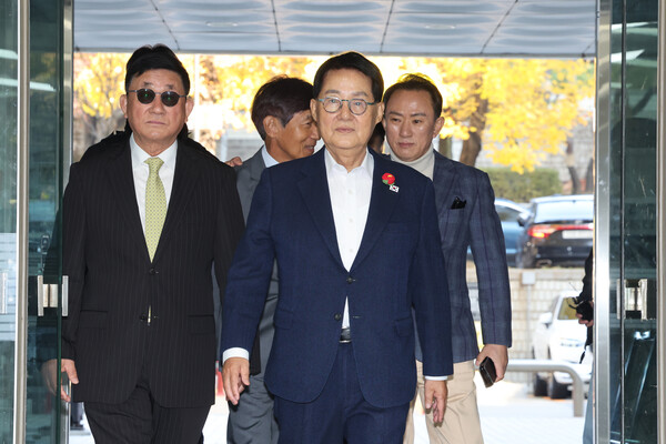 박지원·서훈·서욱 등 文정부 안보라인, '서해 피격사건' 결심공판 출석 [연합뉴스]