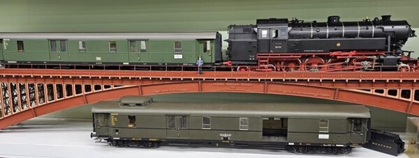 현장에 전시될 독일 열차 모형. 사진 제공=코레일유통.