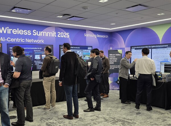 실리콘밸리 미래 통신 서밋 2025 행사장 모습. 사진 제공=삼성전자.