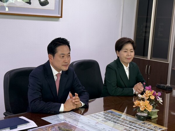 성남도시개발 공사 방문을 한 국민의 힘 장동혁대표