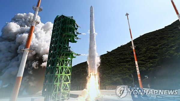 누리호 발사 모습 [사진=연합뉴스]