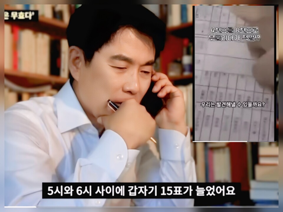 '모니터와 선관위 발표가 다르다': 6.3 대선 무효 주장 부른 '개표 부정' 실체